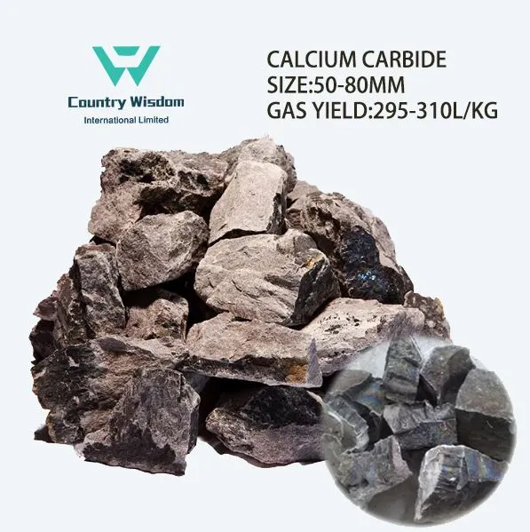 Calcium Carbide 50-80mm Gas Yield 295L/kg