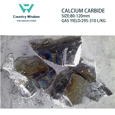 Cac2 CAS 75-20-7 80-120mm kalsíumkarbíð frá Kína