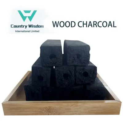 Cook Tea Wood Grill Kol Bambus viðarkol Antrasít kol